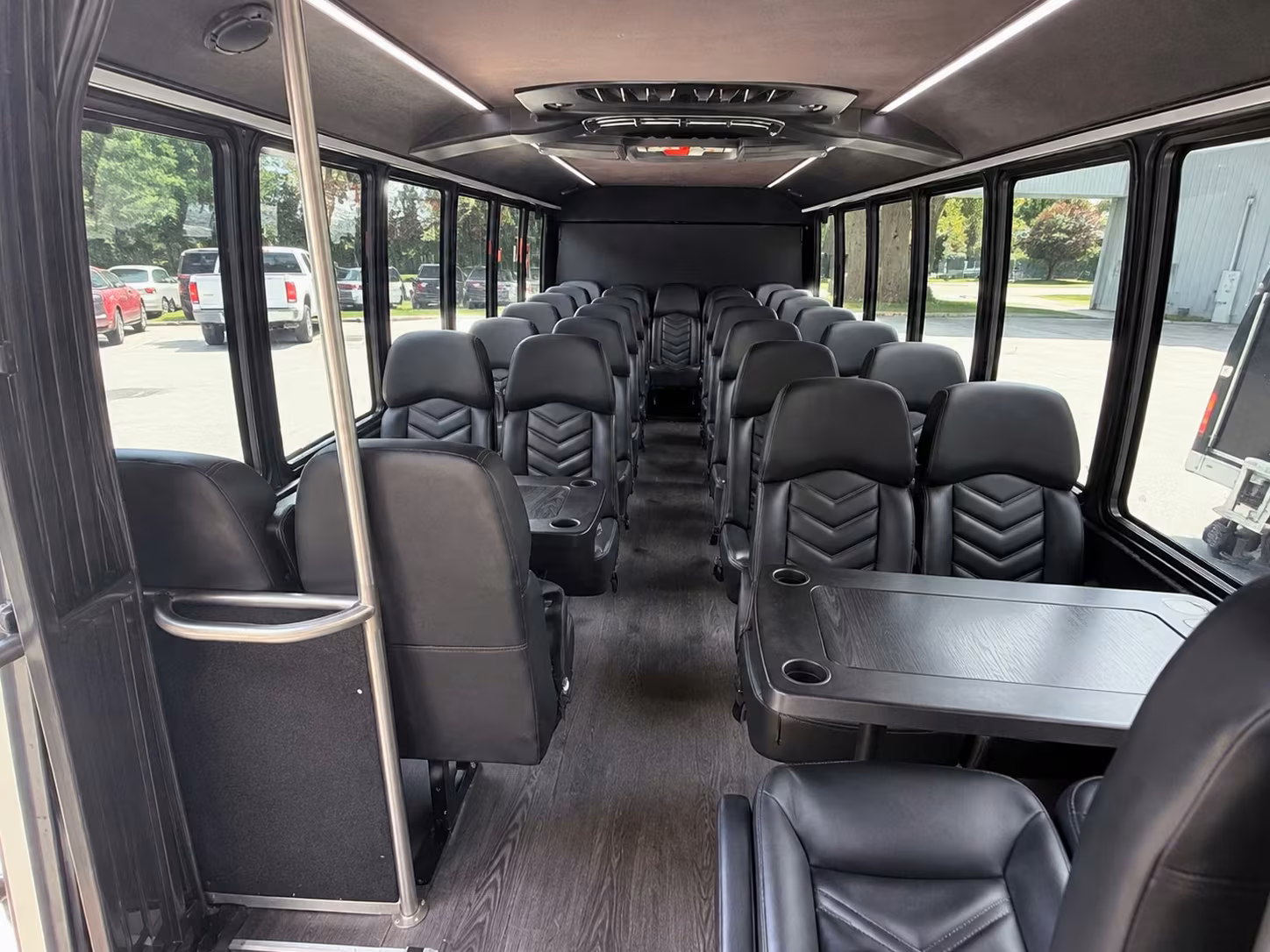 20 passenger minibus inside