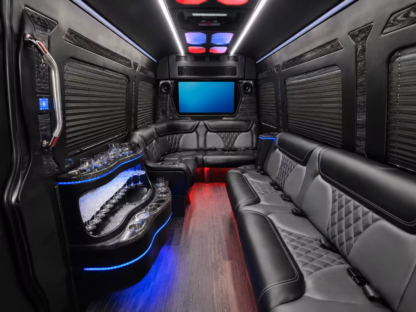 tucson prom shuttle buses for venue drop off and pickup