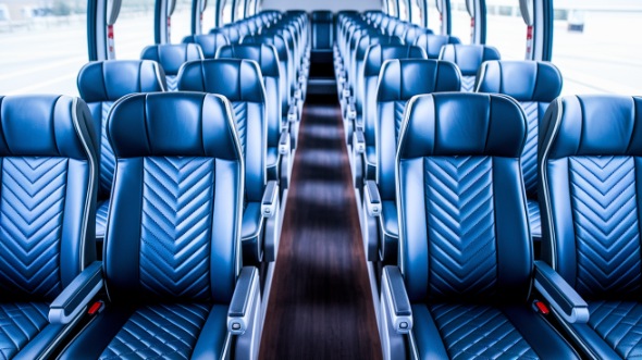 tucson 55 passenger charter bus inside
